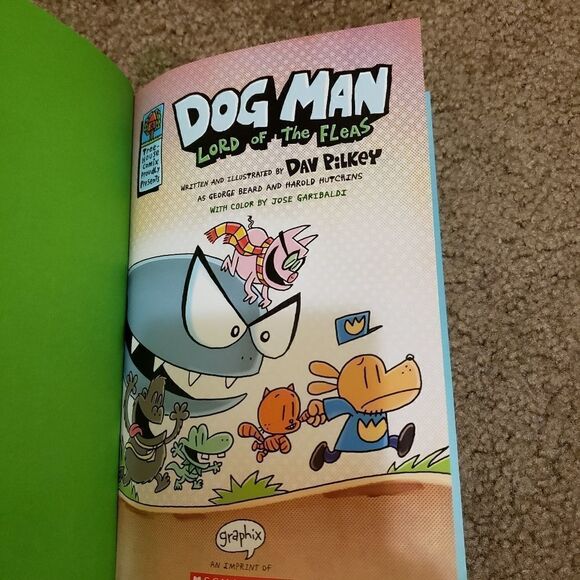 Dog Man Lord of the Fleas B&n Exclusive Ed - Picture 5 of 6